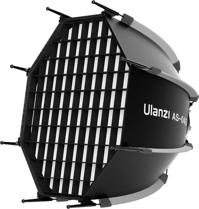 Actual product image Ulanzi AS 045 Quick Release Octagonal Softbox With Grid 45cm Bowens (Latticework, 45 cm)