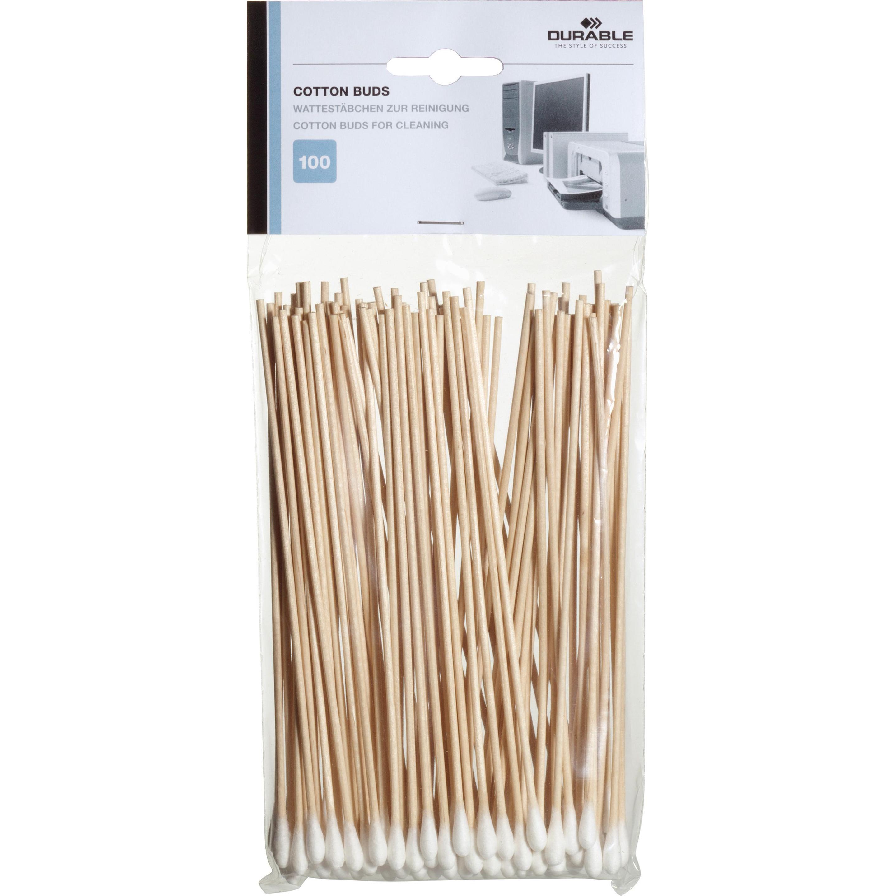 Durable, Wattestäbchen + Wattepads, Cotton Buds