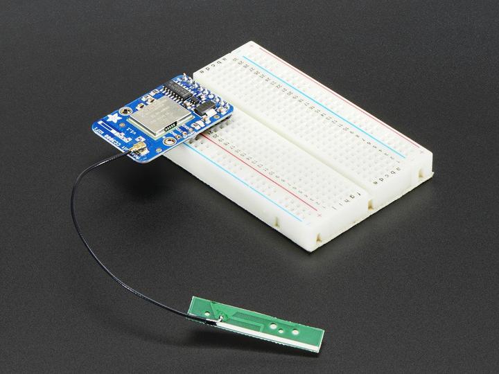 Image du produit Adafruit Mini antenne WiFi flexible 2.4GHz avec connecteur uFL 100mm (Antenne)