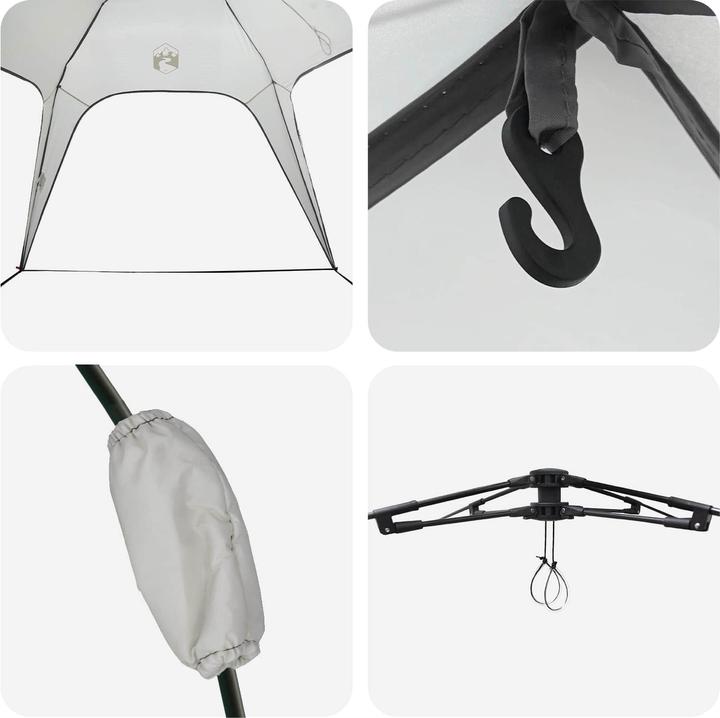 Produktbild vidaXL Sofort Zelt (3.25 kg, 4 Personen)