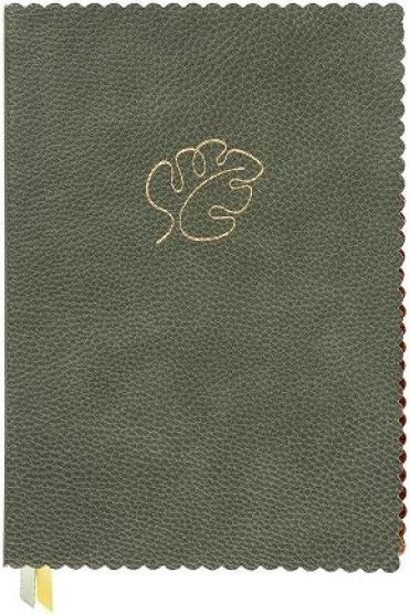 Image du produit Artebene MAJOIE Carnet d'écriture "Feuille" aspect cuir DIN A5 (A5)