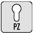 Image du produit Hoppe Paire de plaques longues 202SP F1/ couleur naturelle F1 PZ 72 mm (Garniture de plaque de porte)