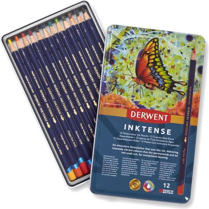 Immagine prodotto Derwent Inktense Permanent (Multicolore, 12 x)