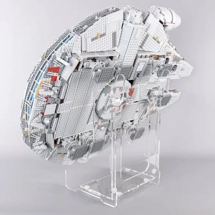 Actual product image iDisplayit Acrylic stand 2 in 1 for LEGO® 75192 Star Wars UCS Millennium Falcon