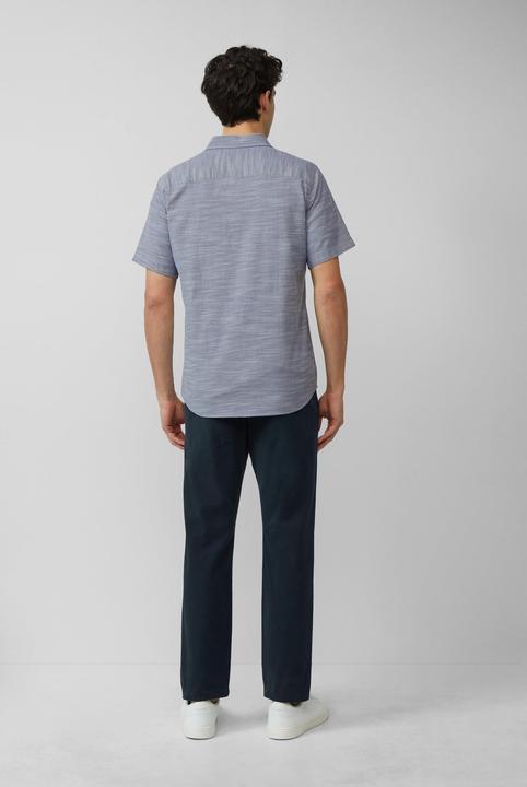 Image du produit S.Oliver Hemd Slim Fit: Kurzarm-Hemd aus Baumwollstretch mit Flammgarnstruktur (M)