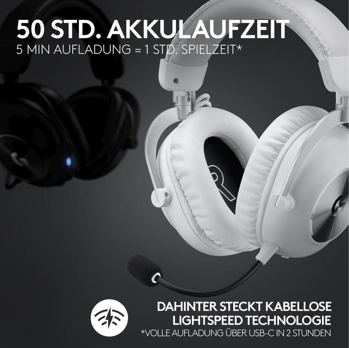 Produktbild Logitech G Pro X 2 Lightspeed (Kabellos, Kabelgebunden)