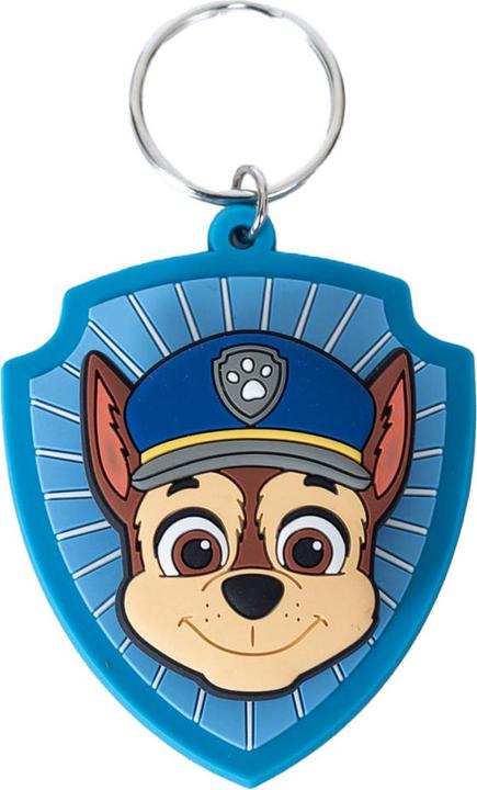 Actual product image Paw Patrol PVC Chase Spinner Keyring