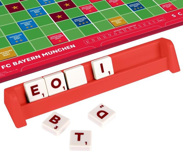 Actual product image Mattel Games Scrabble FC Bayern Munich (German)