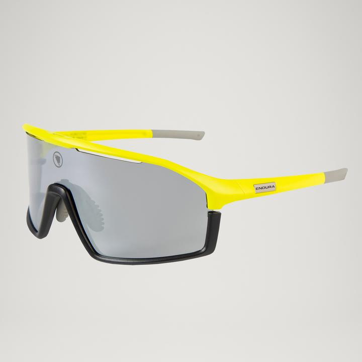 Actual product image Endura Dorado II glasses set (Neon Yellow, Amber coloured, Lucid, REVO-coloured mirrored)