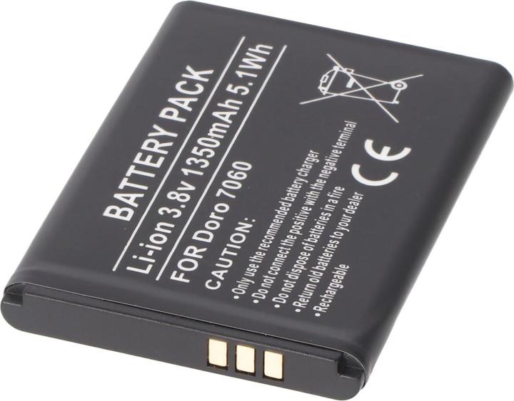 Produktbild AccuCell Akku Doro 7060, DBS-1350A