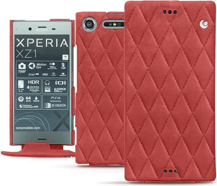 Actual product image Noreve Leather cover vertical (Sony Xperia XZ1)