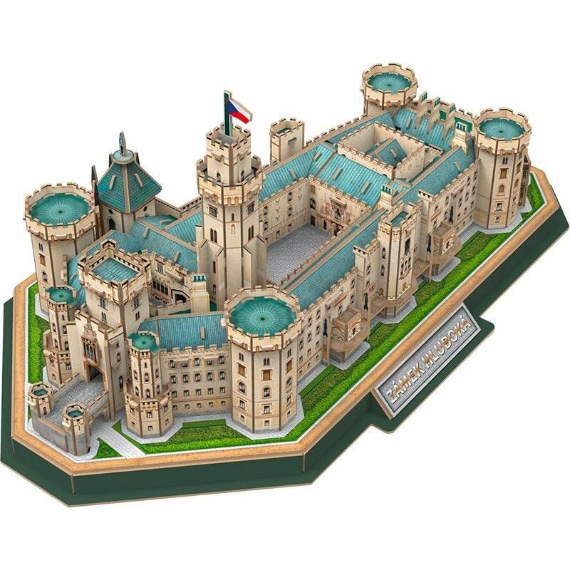 Thumbnail - Cubicfun 3D-Puzzle Schloss Hluboká 158 Teile