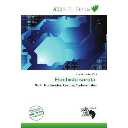 Elachista sarota, Fachbücher