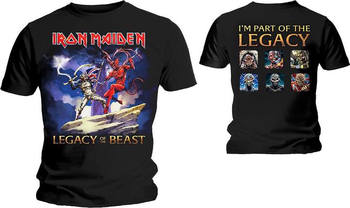 Produktbild Iron Maiden Legacy Beast Fight Mens (XXL)