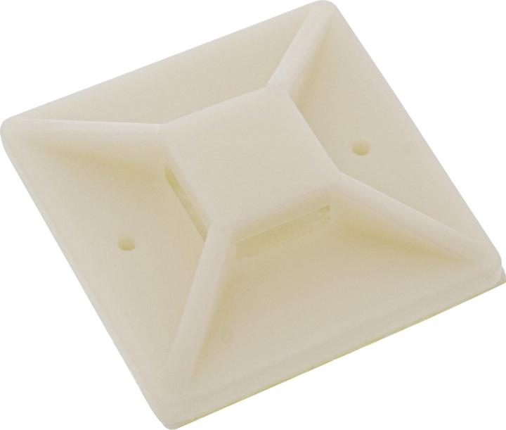 Actual product image InLine Mounting base for cable ties (Fixing loops, 20 mm, 10 pcs.)