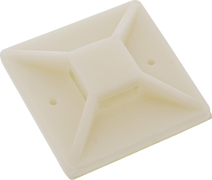Produktbild InLine Befestigungssockel für Kabelbinder (Befestigungsschlaufen, 20 mm, 10 Stk.)