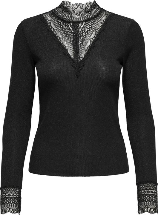Produktbild Only Cartilde Glitter L/S Highneck Top Noos (M)