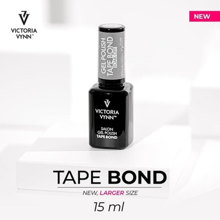Immagine prodotto Visconti Di Modrone Victoria Vynn Gel Polish TAPE BOND Soak Off Manicure Primer per unghie per un'adesione perfetta 15ml (Trasparente, Smalto per unghie effetto gel)