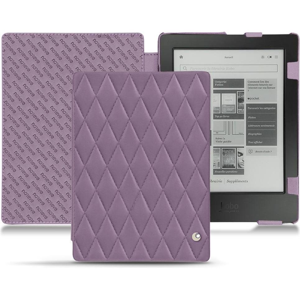 Noreve Lederschutzhülle horizontal (Aura H2O), Tablet Hülle, Violett