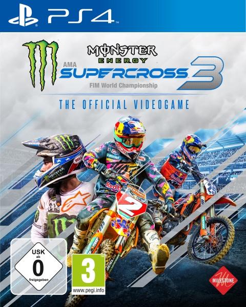Image du produit Milestone Monster Energy Supercross Le jeu vidéo officiel 3 (PS4, EN)