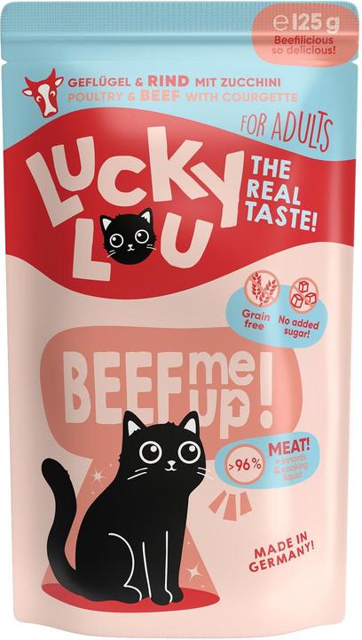 Lucky Lou Cat wet food (Adult, 1 pcs., 134 g)