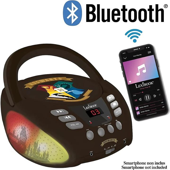 Actual product image Lexibook RCD109HP Portable CD Player