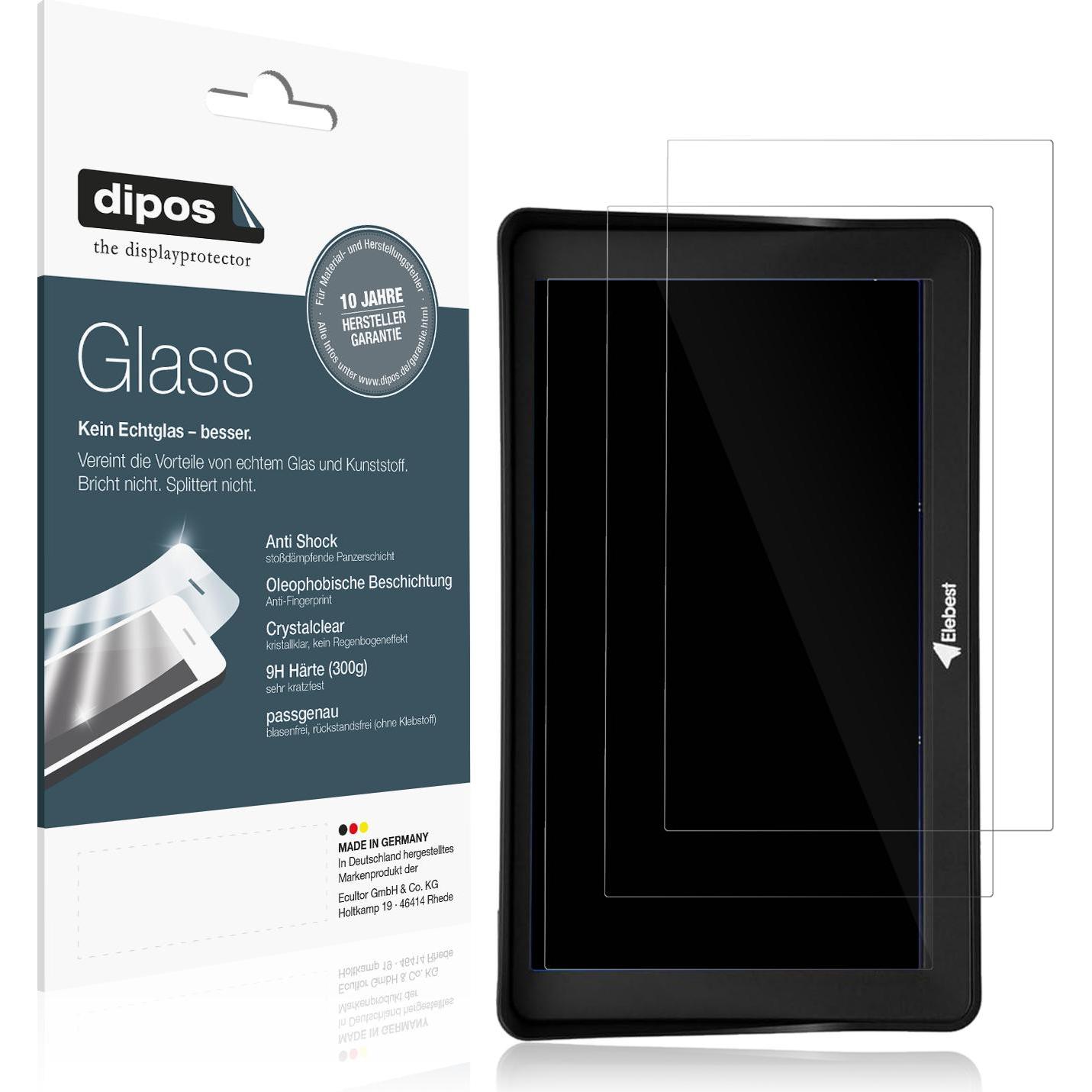 Thumbnail - Dipos, Fahrzeug Navigation Zubehör, Anti-Shock Displayschutz 9H