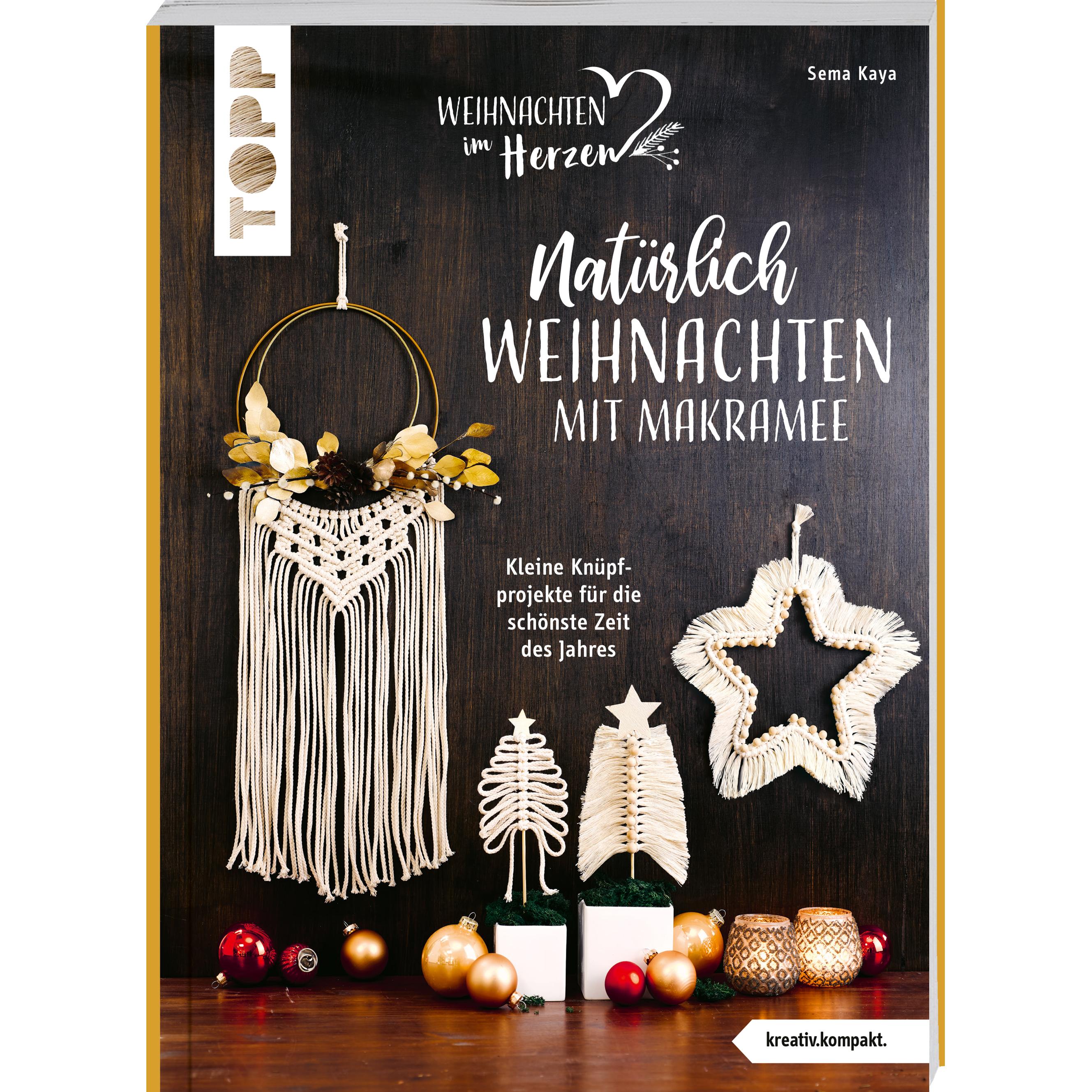 Thumbnail - Natürlich Weihnachten mit Makramee (kreativ.kompakt.), Ratgeber von Sema Kaya