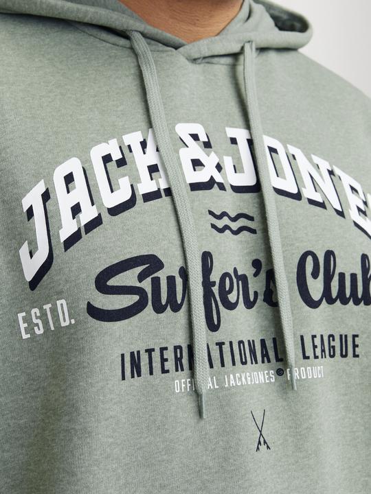 Produktbild Jack & Jones JJELOGO SWEAT HOOD 2 COL 24/25 NOOS PLS (6XL)