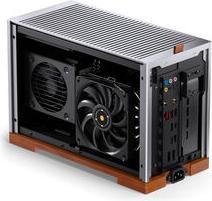 Produktbild Jonsbo T9 Black PC-Gehäuse, Mini-Gehäuse, ITX, PCIe 5.0 Riserkabel - schwarz (Mini-ITX)