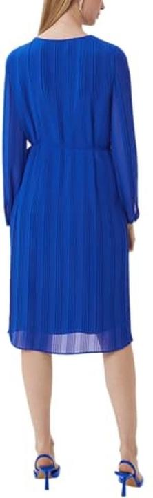 Actual product image Comma Kleid Chiffonkleid mit Plisséefalten (36)