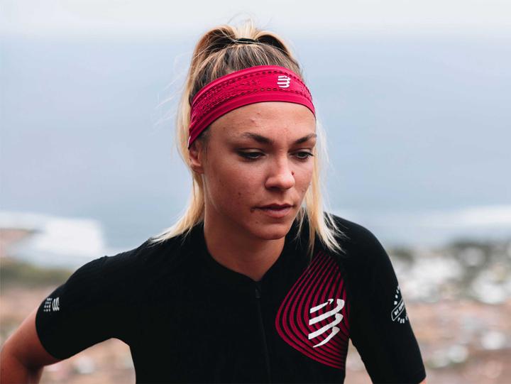 Produktbild Compressport Thin Headband On/Off Persian red