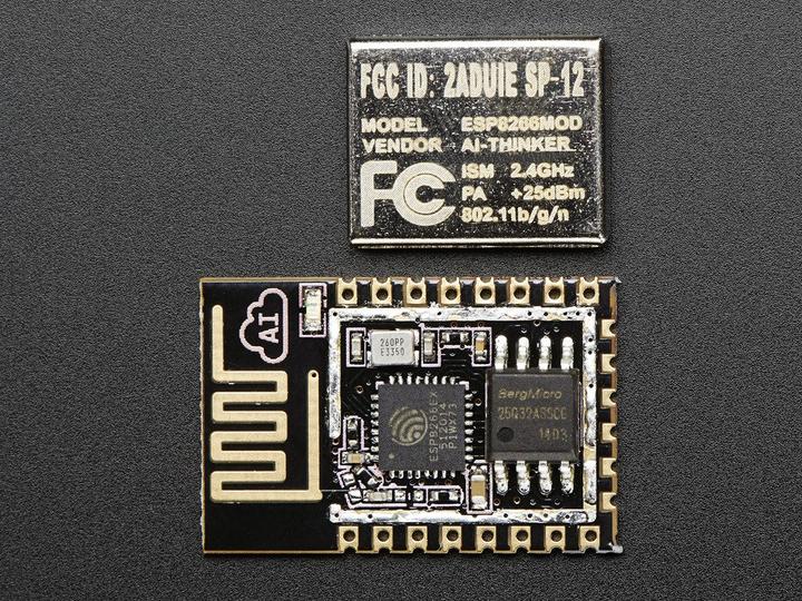 Actual product image AI Tinker ESP8266 SMT Module ESP-12E WIFI (Electronics kit)