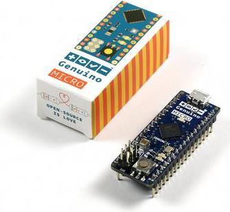 Actual product image Genuino Original Micro with Atmega32u4 (Power component)