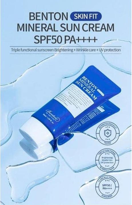 Produktbild Benton Skin Fit Mineral Sun Cream (Sonnencreme, SPF 50+, 50 ml)