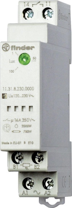 Actual product image Finder Twilight switch 1-100Lux 16A 230VAC 11.31.8.230.0000