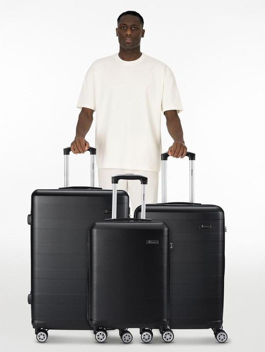 Actual product image Benzi 5330 4 Rollen Kofferset 3-teilig (166 l)