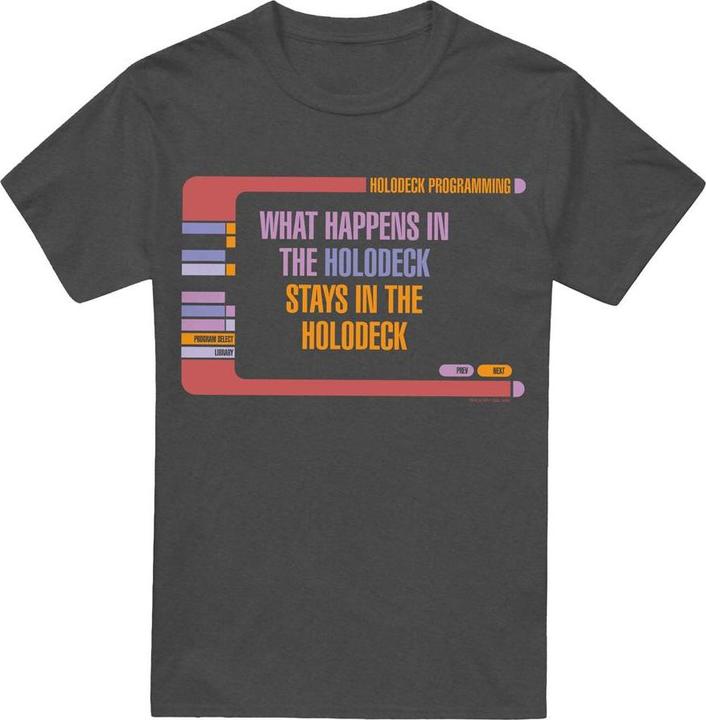 Actual product image Unisex Adult Holodeck Secrets T-Shirt (S)