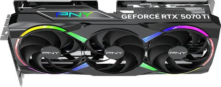 Image du produit PNY GeForce RTX 5070 Ti Epic-X RGB Overclocked Triple Fan Plus (16 Go)