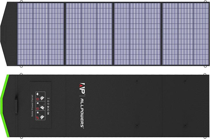 Actual product image Patona Foldable 4-fold solar panel 200W (200 W, 6.92 kg)