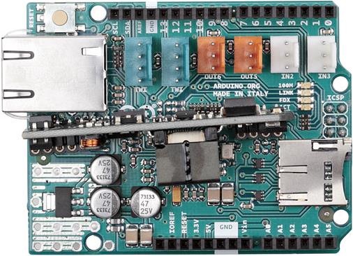 Produktbild Arduino Ethernet Shield 2 (mit PoE-Modul)