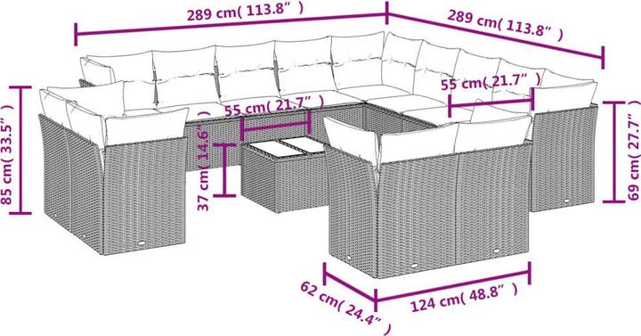 Produktbild vidaXL Gabriella