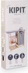 Actual product image Kipit bamboo ironing board with gray drawers (111 x 34 cm)