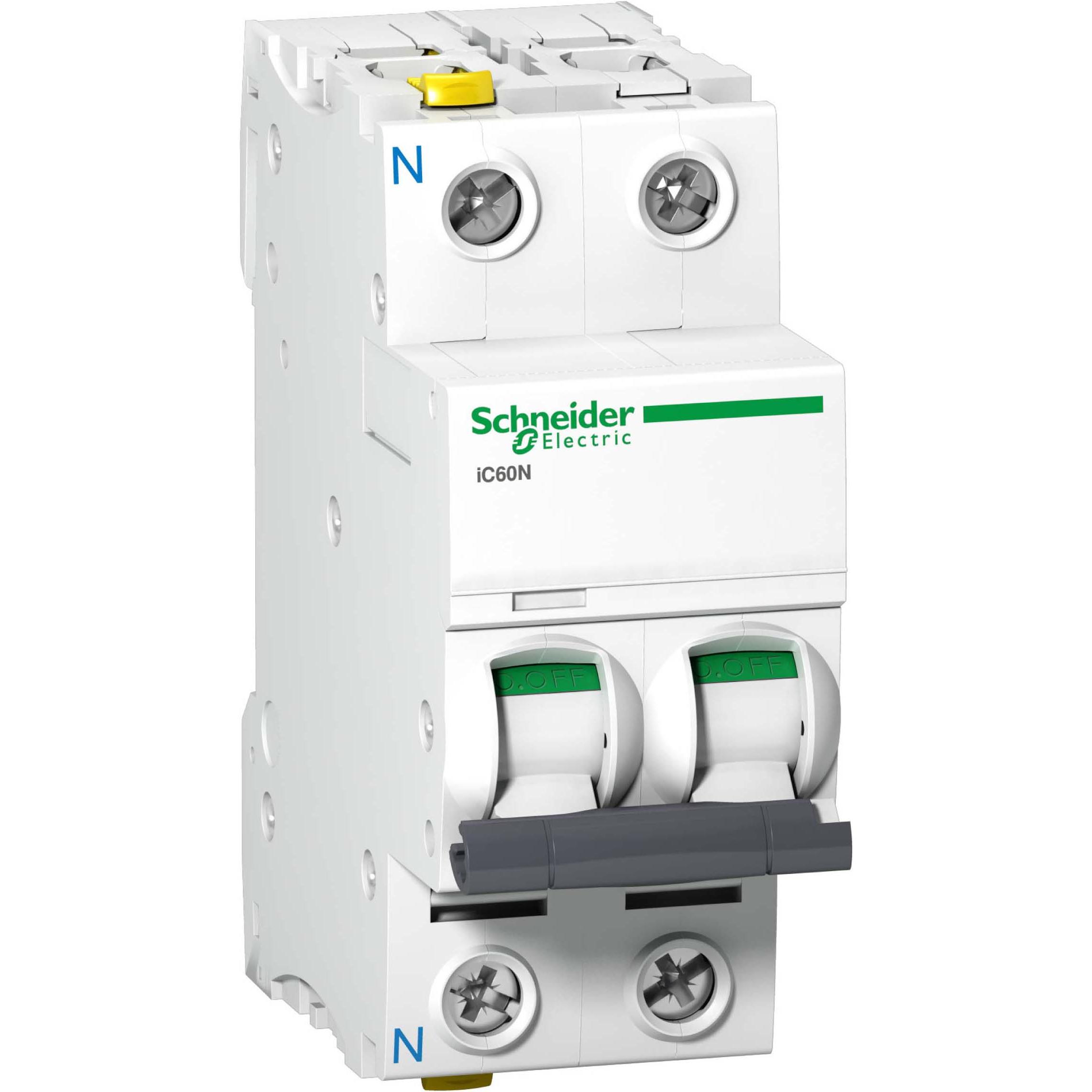 Schneider Electric, Schutzschalter, Acti9 iC60N MCB 1+N Pole 10A Curve C