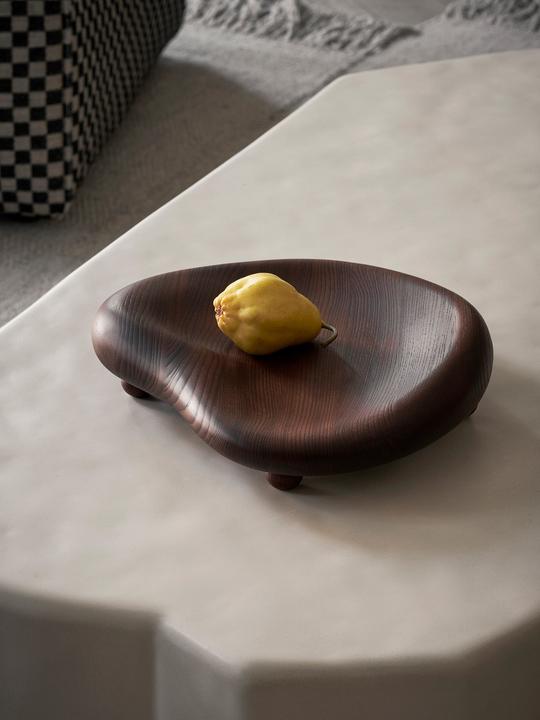 Image du produit Ferm Living Pièce centrale Cairn - Ø32 - Dark Brown (32 cm, 9 l, 1 x)