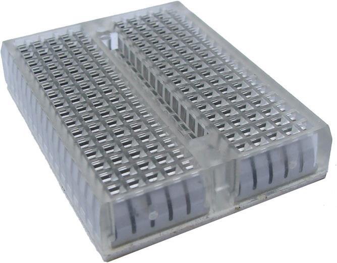 Play-Zone Pegboard Breadboard-170 trasparente