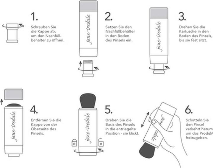 Produktbild Jane Iredale Powder-Me SPF Brush Golden 5g (Puder)