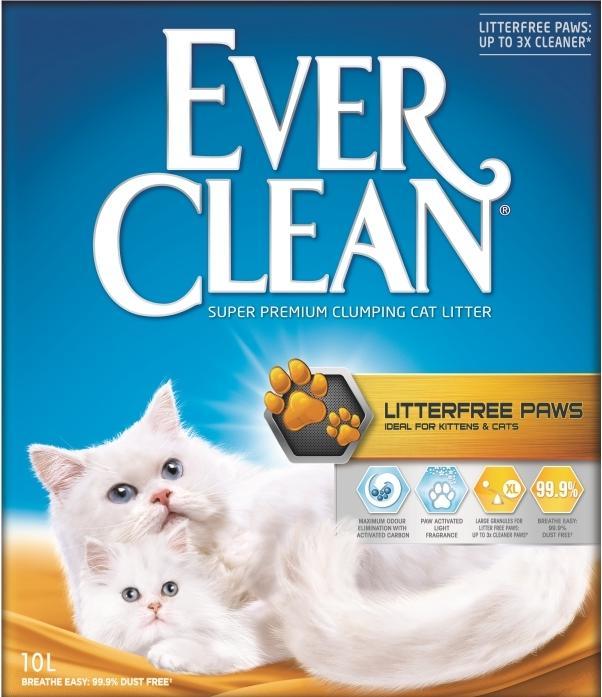 Everclean Litterfree Paws (Clumping, 9.50 kg)