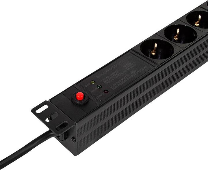 Produktbild LogiLink Steckdosenleiste (7 x, CEE 7/3, 2 m)