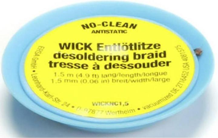 Productafbeelding 0WICKNC1.5/10 No-Clean desoldeerlitze VE=10st (Soldeerstreng)